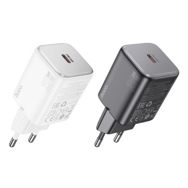HOCO wall charger Type C QC PD 20W N40 black – Bild 4