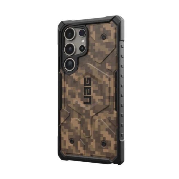 ( UAG ) Urban Armor Gear Pathfinder Magnet SE case for SAMSUNG S24 ULTRA 5G with magnet digi camo dark earth – Bild 4