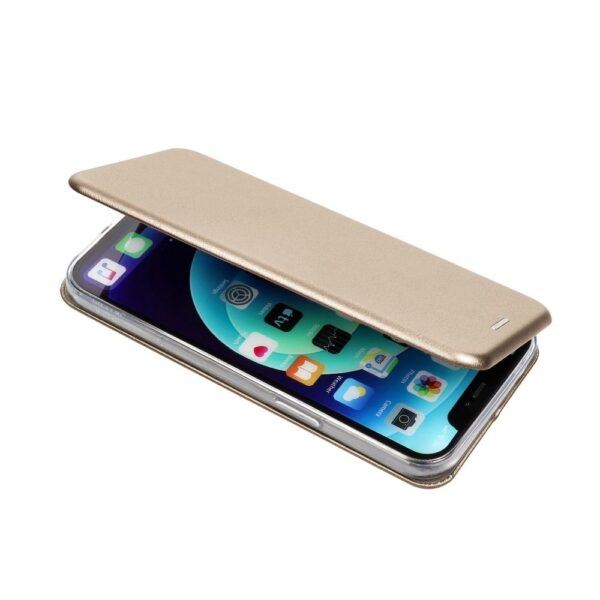 ELEGANCE book case for SAMSUNG A12 gold – Bild 2