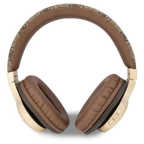 GUESS wireless headphones bluetooth GUBH604GEMW (4G Script) brown – Bild 5