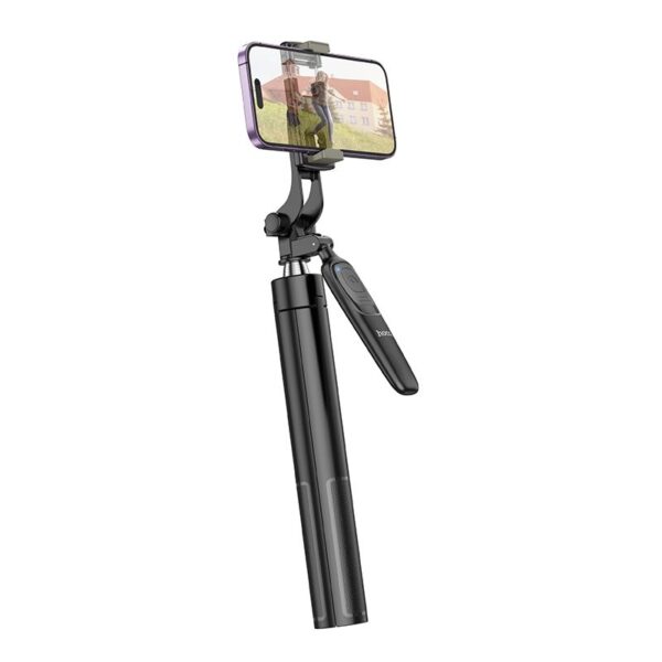 HOCO selfie stick with bluetooth remote control tripod K19 black – Bild 2