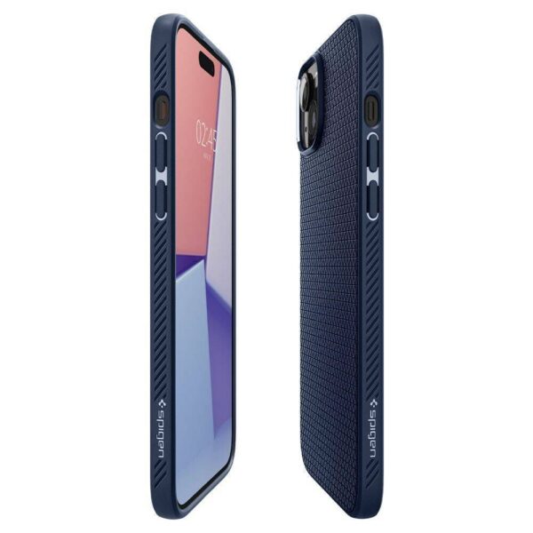 SPIGEN case LIQUID AIR for IPHONE 16 navy blue – Bild 3