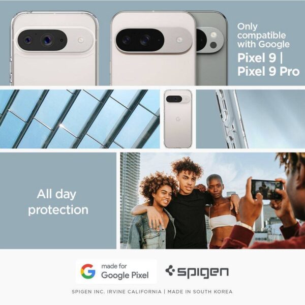 SPIGEN case ULTRA HYBRID for GOOGLE Pixel 9 / 9 Pro XL crystal clear – Bild 5