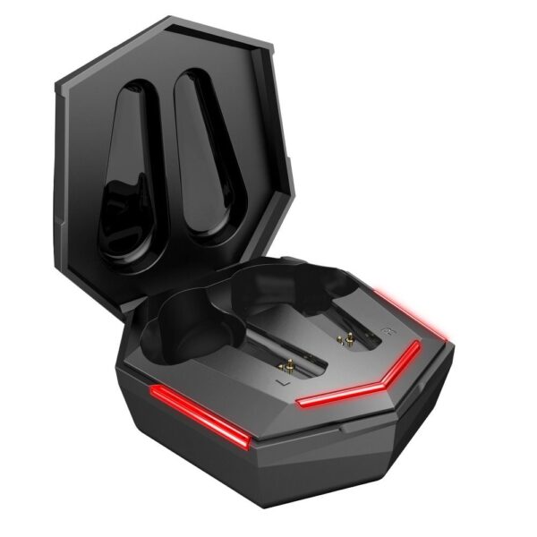 Bluetooth earphones TWS ART AP-TW-G10 GAMING with microphone and docking station with Type C black – Bild 2