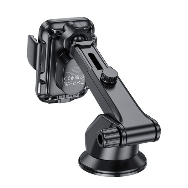 HOCO car holder with wireless charging for windshield / center console 15W HW11 black – Bild 2
