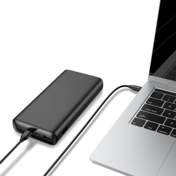 VEGER powerbank 20 000 mAh PD QC3.0 5A 100W T100 (W2032C-100) black – Bild 2