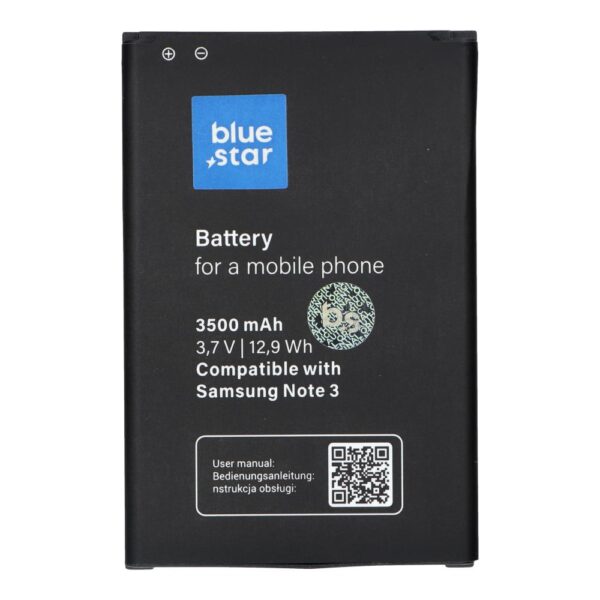 BLUE STAR PREMIUM battery for SAMSUNG Galaxy Note 3 N9000 3500 mAh