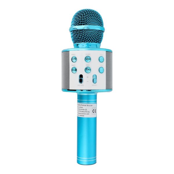 Multimedia karaoke microphone CR58S HQ blue
