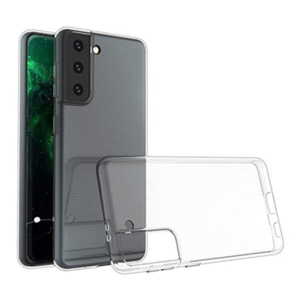 BACK CASE ULTRA SLIM 0,3 mm for SAMSUNG S21 FE transparent