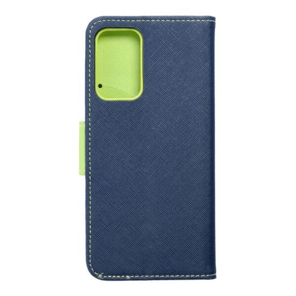 FANCY Book case for SAMSUNG A52 LTE / A52 5G / A52S navy/lime – Bild 3
