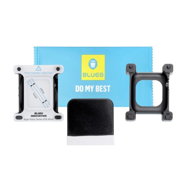 5D Mr. Monkey Glass - for Apple Watch SE / SE 2 40MM black (Strong HD) – Bild 5