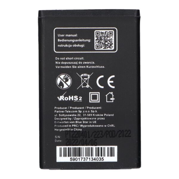 BLUE STAR battery for LG KU380 / KP100 / KP320 / KP105 / KP115 / KP215 800 mAh – Bild 2