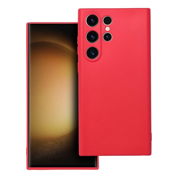 SOFT case for SAMSUNG S23 Ultra red