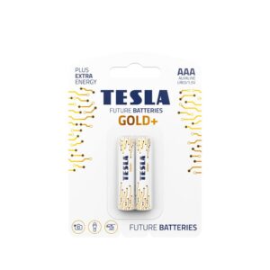 TESLA alkaline battery R3 (AAA) GOLD+ [2x120] 2 pcs