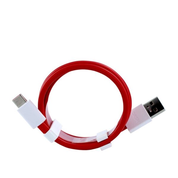 ONEPLUS original cable USB A to Type C 4A D301 1 m red bulk – Bild 2