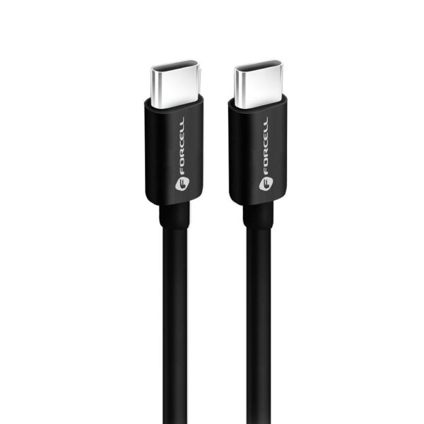 FORCELL F-ENERGY C338 cable Type C to Type C PD QC4.0 3A 60W 2 m black – Bild 3
