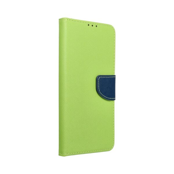 FANCY Book case for SAMSUNG A03 navy / lime – Bild 3