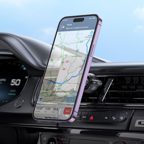 HOCO magnetic car holder for air vent H24 black – Bild 3
