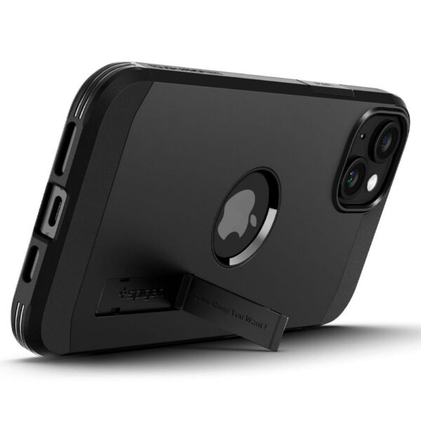 SPIGEN case TOUGH ARMOR MAG compatible with MagSafe for IPHONE 15 black – Bild 2