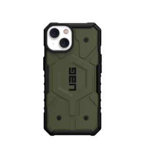 ( UAG ) Urban Armor Gear Pathfinder for IPHONE 14 PLUS compatible with MagSafe green
