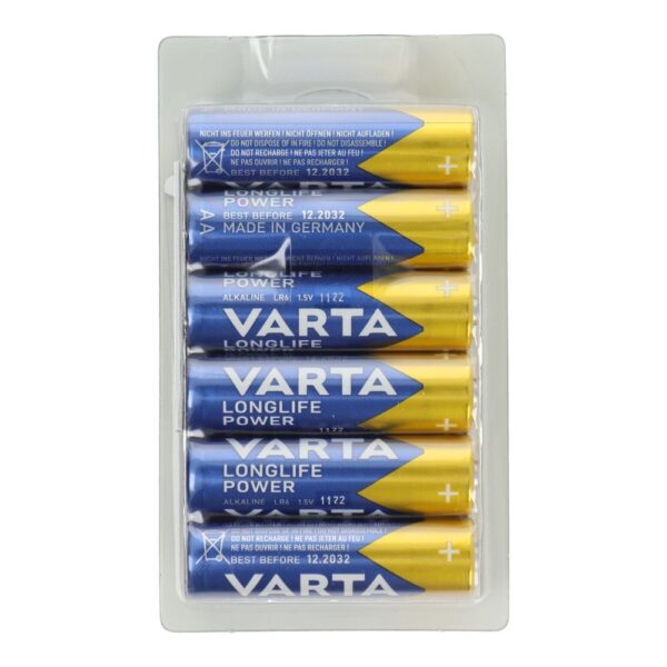 VARTA alkaline battery R6 (AA) Loglife 12 pcs – Bild 2