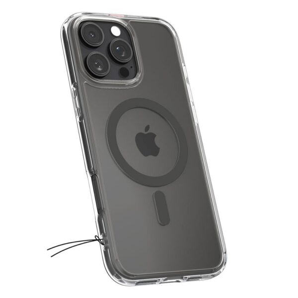 SPIGEN case ULTRA HYBRID MAG compatible with MagSafe for IPHONE 16 Pro graphite – Bild 2