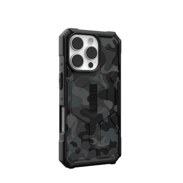 Case (UAG) Urban Armor Gear Pathfinder SE compatible with MagSafe for IPHONE 16 Pro midnight camo – Bild 3