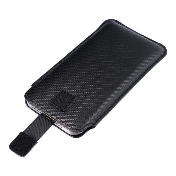 POCKET Carbon Universal Case - Size 12 - for IPHONE 15 Pro Max / 14 Pro Max / 13 PRO MAX / 12 PRO MAX / SAMSUNG A52 5G / LTE ( 4G ) / A20s / A71 / S21 Plus / S23 FE / S23 Plus / S24 Plus/ XIAOMI Redmi Note 10 / 10s / 13 4G / 13 5G / 13 Pro 4G / 13 Pro 5G / 13 Pro Plus REALME 8 – Bild 4
