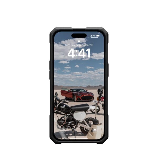 ( UAG ) Urban Armor Gear Monarch Pro for IPHONE 15 compatible with MagSafe kevlar black – Bild 3