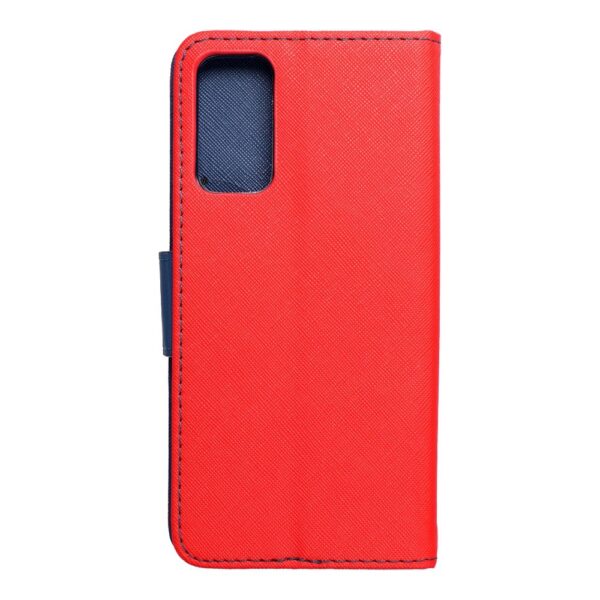 FANCY Book case for SAMSUNG M23 red / navy – Bild 5