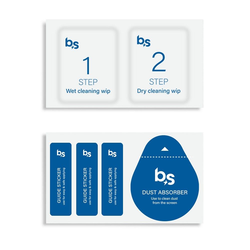 Tempered Glass Blue Star - SAMSUNG A14 5G Full Face (full glue with frame/small size) - black Tempered Glass Blue Star – Bild 5