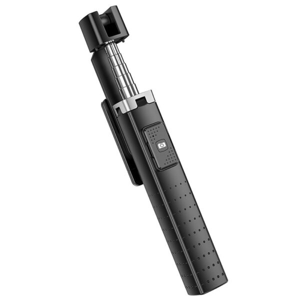 HOCO selfie stick with bluetooth remote control fourpod K18 black – Bild 5