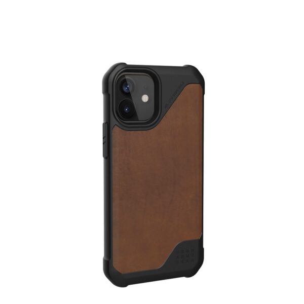 ( UAG ) Urban Armor Gear case Metropolis LT (leather) for IPHONE 12 MINI brown – Bild 3