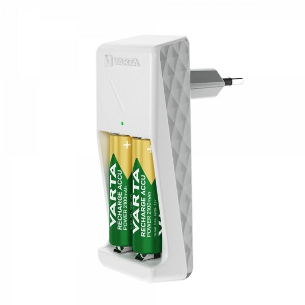VARTA MINI CHARGER 57656 + 2 x rechargeable battery R6 (AA) 2100 mAh – Bild 3