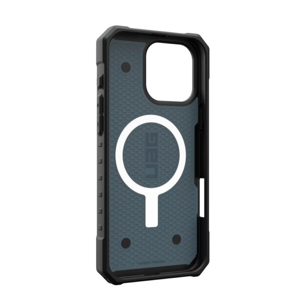 Case (UAG) Urban Armor Gear Pathfinder compatible with MagSafe for IPHONE 16 Pro Max cloud blue – Bild 2