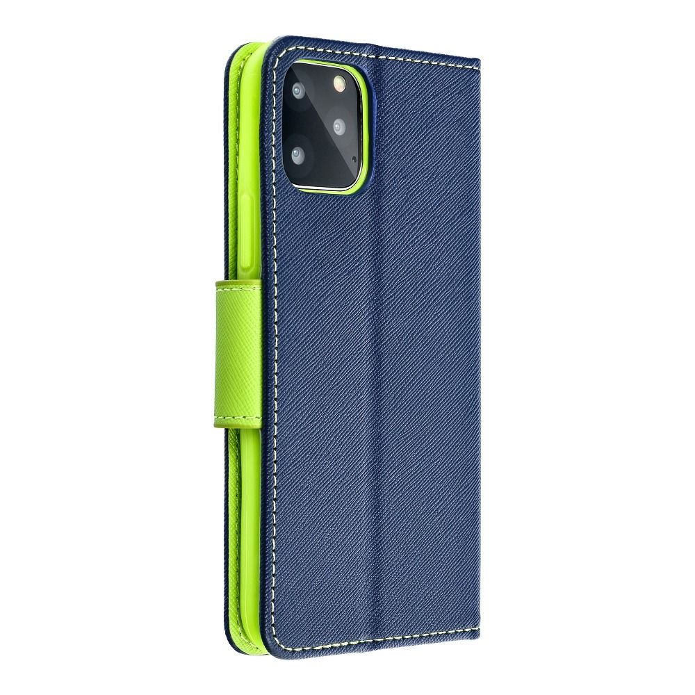FANCY Book case for HUAWEI P Smart 2021 navy/lime – Bild 4