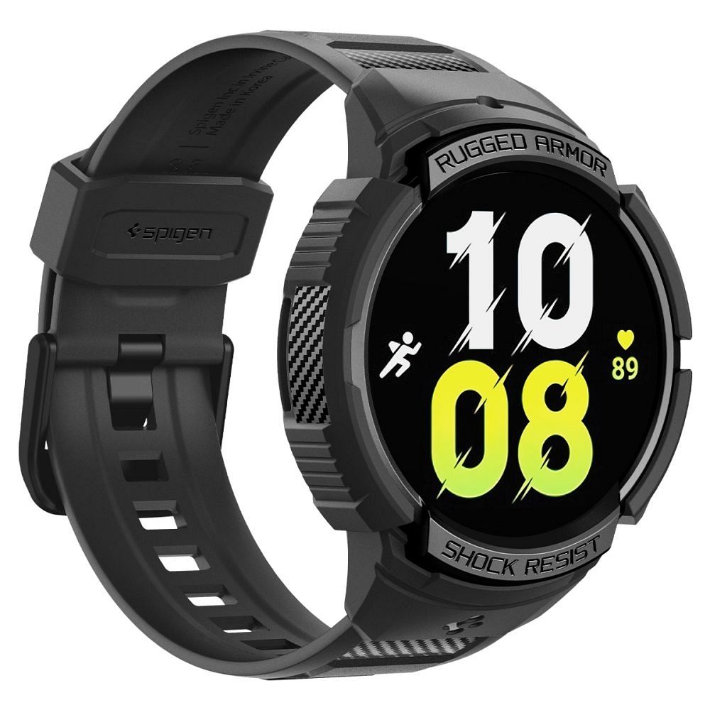 SPIGEN case RUGGED ARMOR ”PRO” for SAMSUNG Galaxy Watch 6 (40 mm) matte black – Bild 3