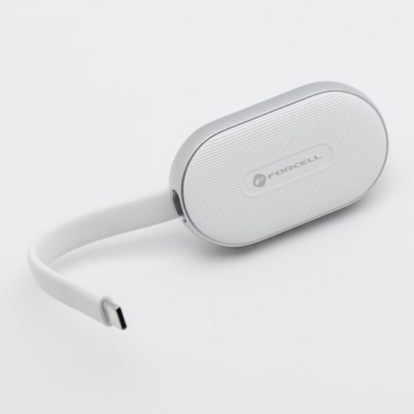 FORCELL F-ENERGY Mini Power Watch powerbank 1A 2,5W 1200 mAh white – Bild 5