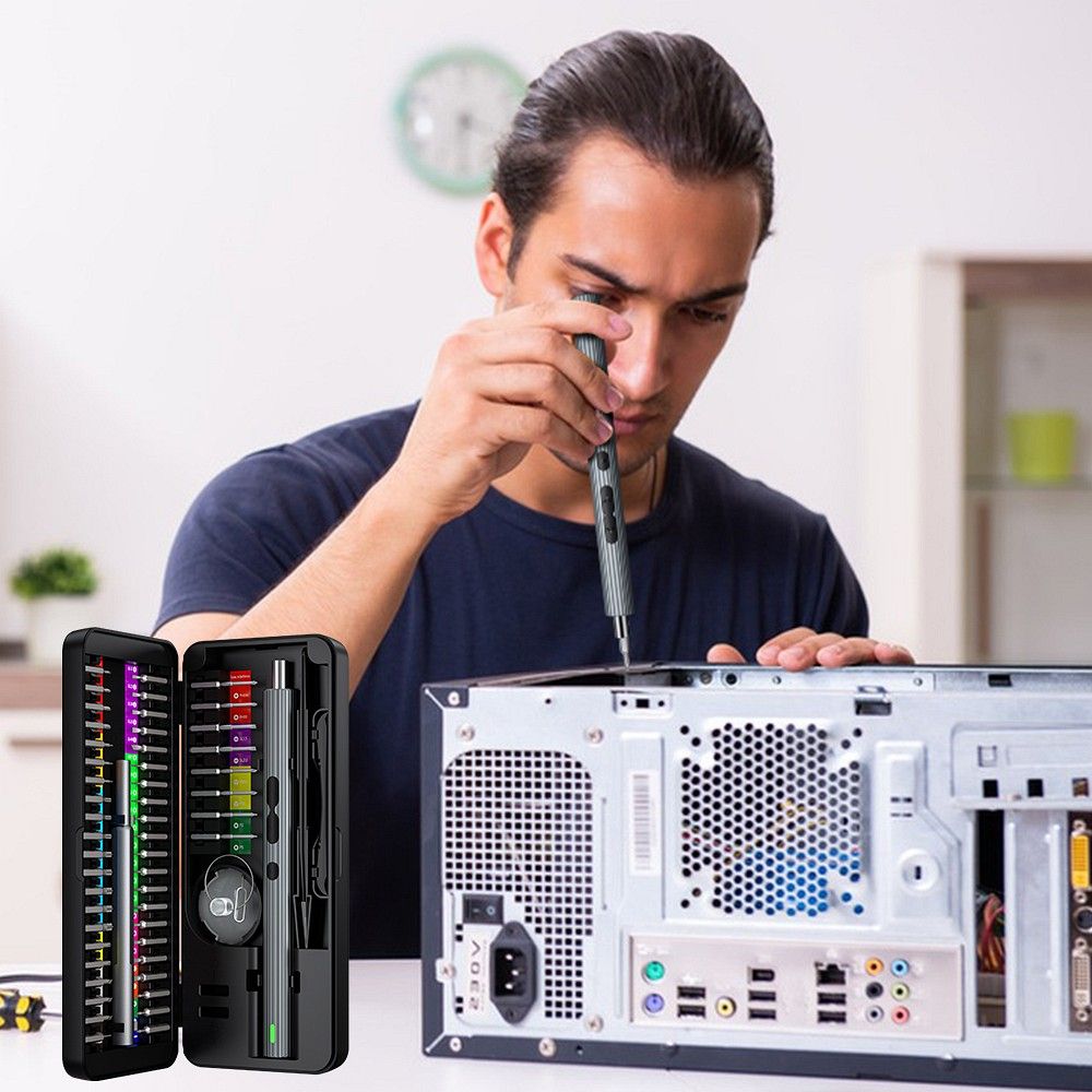 UF-TOOLS - N20 Straight Handle Electric Screwdriver Set 58in1 – Bild 2