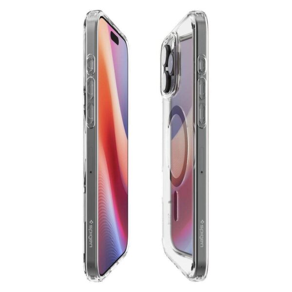 SPIGEN case ULTRA HYBRID MAG compatible with MagSafe for IPHONE 16 Pro gold – Bild 4