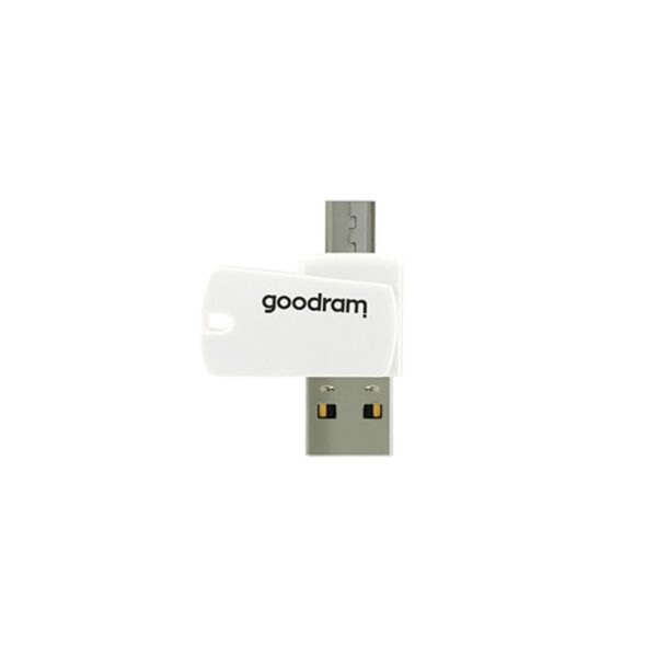 GOODRAM card reader USB A + Micro USB ALL IN ONE M1A4 + memory card micro SD 64GB with adapter SD – Bild 3