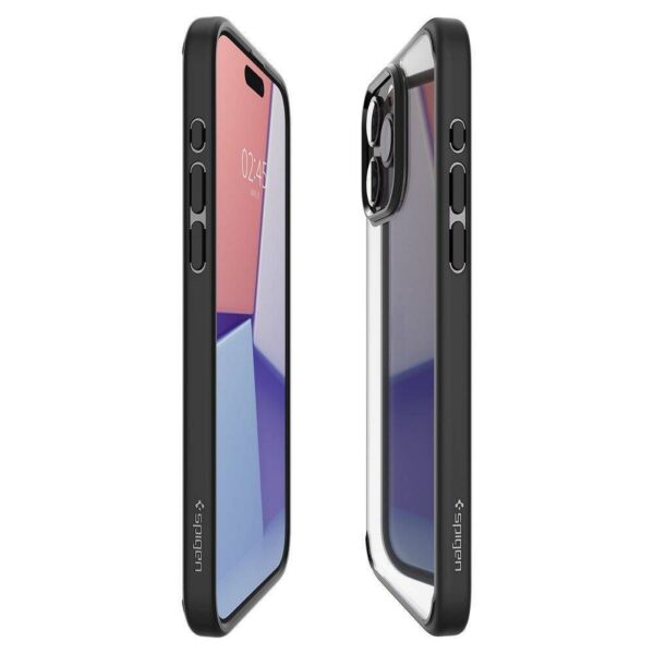 SPIGEN case ULTRA HYBRID for IPHONE 16 Pro Max matte black – Bild 3