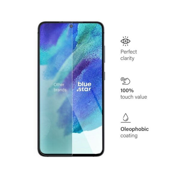 Tempered Glass Blue Star - SAMSUNG Galaxy S21 FE – Bild 4
