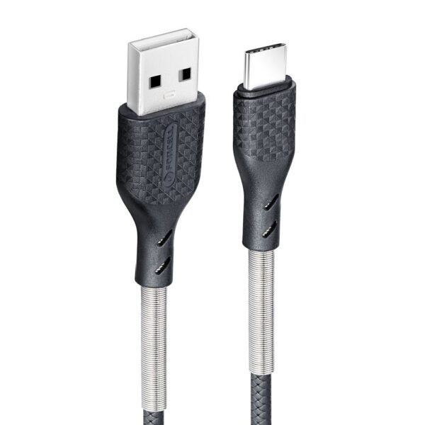 FORCELL F-ENERGY Carbon CB-02B cable USB A to Type C QC3.0 3A 24W 1 m black – Bild 3