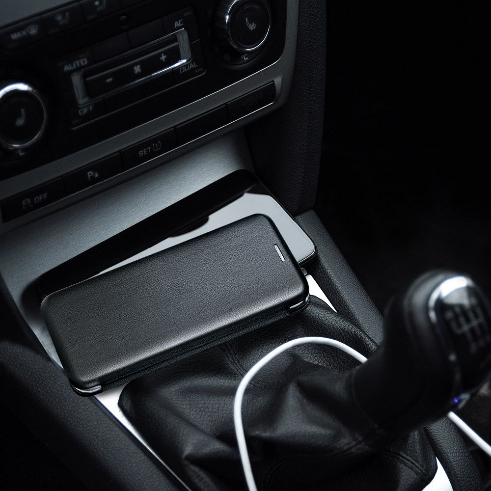 ELEGANCE book case for SAMSUNG S24 FE black – Bild 5