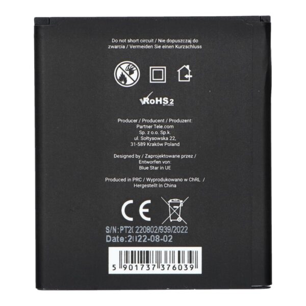 BLUE STAR PREMIUM battery for LENOVO A2010 2000 mAh – Bild 3