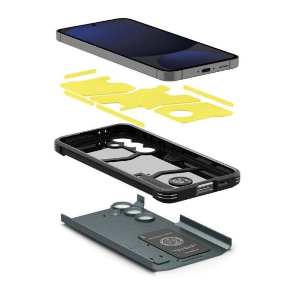 SPIGEN case TOUGH ARMOR for SAMSUNG S24 FE abyss green – Bild 3