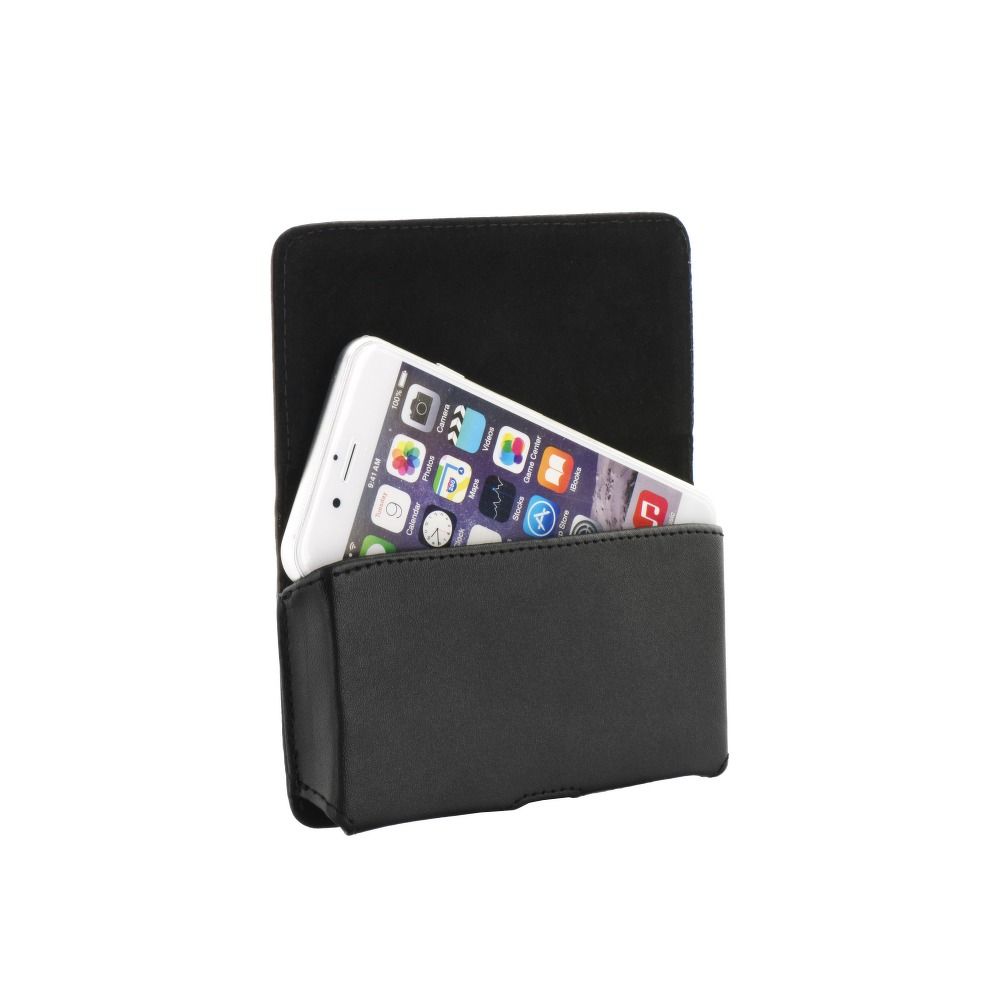 Horizontal universal case CHIC VIP model 10 ( HUAWEI P30 Lite / Mate 10 Lite / Y6 2018 ) black – Bild 4