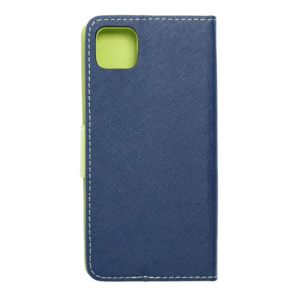 FANCY Book case for SAMSUNG A22 5G navy / lime – Bild 4