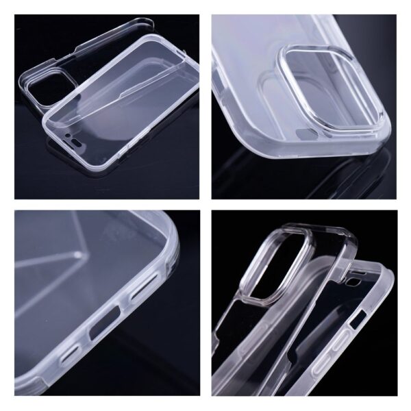 Case 360 FULL COVER PC + TPU for IPHONE 14 Plus transparent – Bild 4